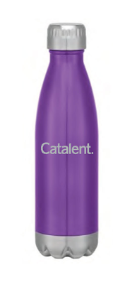 Part Of The Matriarchy Stainless Steel Water Bottle-Purple