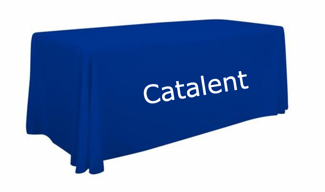 Catalent 6' Branded Tablecloth