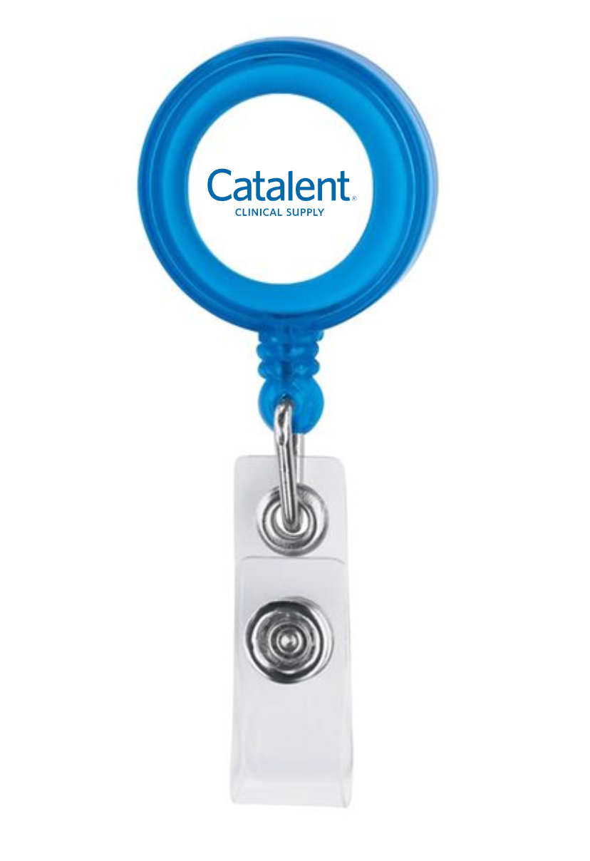 Catalent Clinical Supply Badge Reel